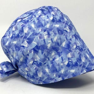 No Tariff (US/CA) - Scrub Cap - Ice Cubes - Abstract Pixie - MimiScrubHats