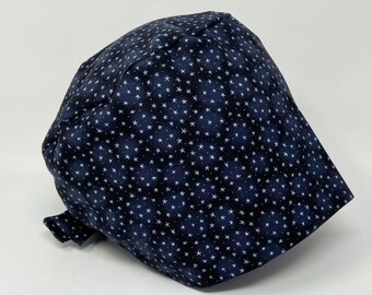 Scrub Cap/ Scrub Hat -  Twinkle - Unisex Pixie - Women/Men Scrub Cap Surgical Hat - MimiScrubHats