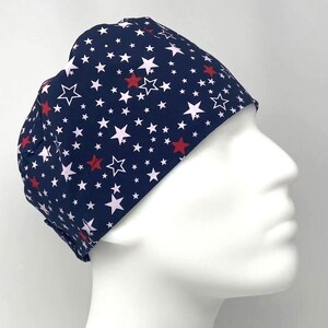 Scrub Cap/ Scrub Hat - Surgical Cap - A Sky Full of Stars - Scrub Cap for Men and Women with Short Hair - MimiScrubHats SP Style©
