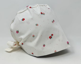 Scrub Cap/ Scrub Hat - Haven Berry - Women/Men Scrub Cap Surgical Hat - MimiScrubHats