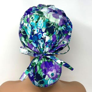 1 Wk Delivery & No Tariff (US/CA) - Ponytail Scrub Cap - Eliana - Scrub Cap/Hat - MimiScrubHats