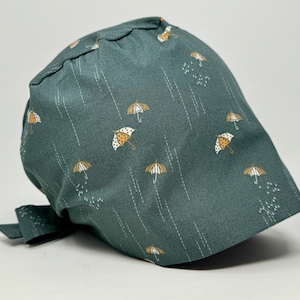 Scrub Cap/ Scrub Hat - Little Umbrella B - Abstract Pixie - MimiScrubHats