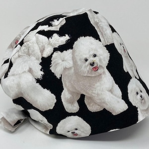 No Tariff (US/CA) - Poodles - Cute Animal Pixie - MimiScrubHats