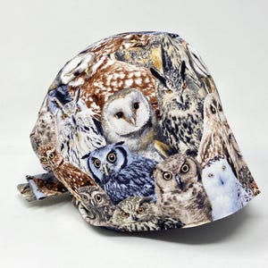 No Tariff (US/CA) - Scrub Cap - Owl of Us - Cute Pixie - MimiScrubHats