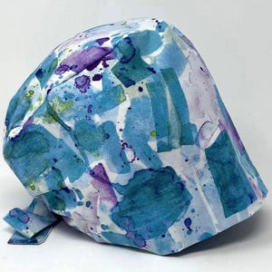 No Tariff (US/CA) - Casquette de récurage - GLACIER - Bonnet de lutin - MimiScrubHats