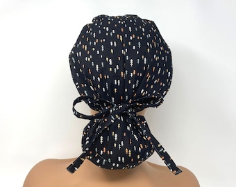 No Tariff (US/CA) - Ponytail Scrub Cap - Petite Conifer - Scrub Cap/Hat - MimiScrubHats
