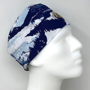 Short Pixie - Surgical Cap - SUMMIT - DAWN - Design for Short Hair -  Preshrunk Cotton - MimiScrubHats SP Style©