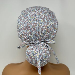 1 Wk Delivery & No Tariff (US/CA) - Ponytail Scrub Cap - August - Scrub Cap/Hat - MimiScrubHats