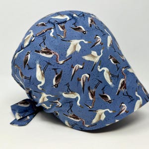 MimiScrubHats - Scrub Cap - Seevögel - aus bequemer Baumwolle
