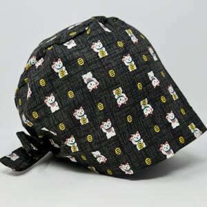 No Tariff (US/CA) - Calling Cat On Grey - Lutin - Casquette de gommage/chapeau pour femmes/hommes