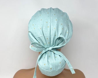 No Tariff (US/CA) - Ponytail Scrub Cap - -Sparkler 2 - Scrub Cap/Hat - MimiScrubHats