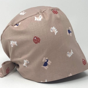 No Tariff (US/CA) - Scrub Cap - Litter Terrier - Cute Dog/ Puppy Pixie - MimiScrubHats