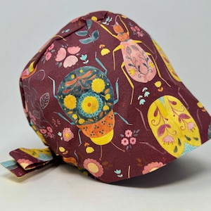 No Tariff (US/CA) - Folk Bugs  - MimiScrubHats