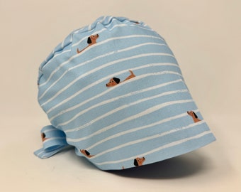 Pool Party - Women/Men Scrub Cap Surgical Hat - MimiScrubHats