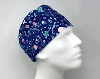 Short Hair Scrub Hat - Etsy