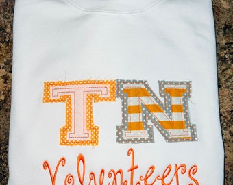 Tennessee sweatshirt, volunteer sweatshirt, game day sweatshirt.