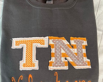 Tennessee hoodie sweatshirt, volunteer hoodie,  game day sweatshirt.