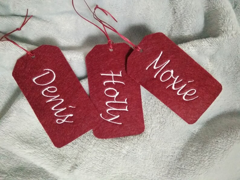 Custom Embroidered Name Tags Name Patch Personalized Name Tags for