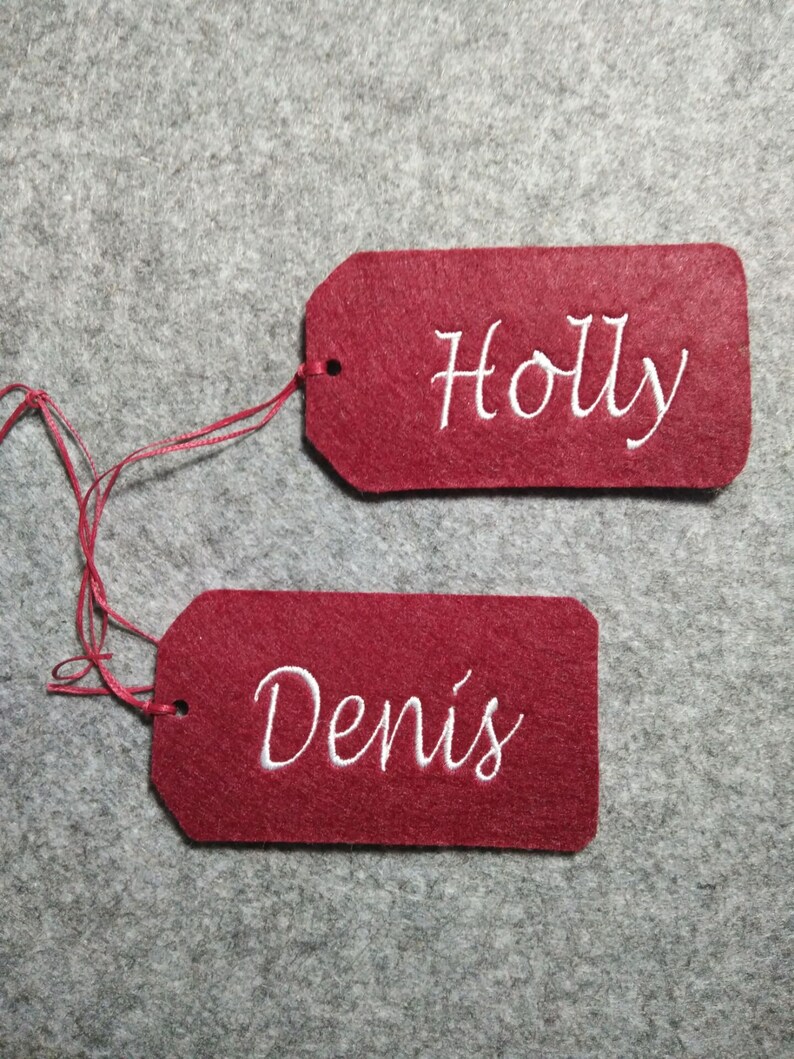 Custom Embroidered Name Tags Name Patch Personalized Name Tags Etsy