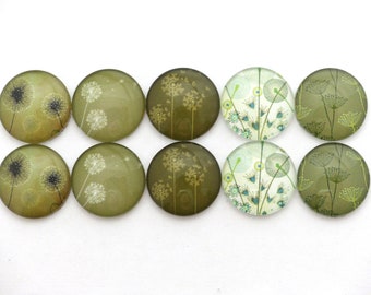 10 x Cabochon 8mm (N8-411)