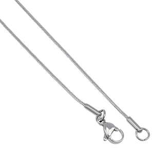 feine Edelstahl Halskette 45cm / 50cm / 60cm / 70cm lang inkl. Verschluss, Halskette Edelstahlkette Gliederkette Bild 4