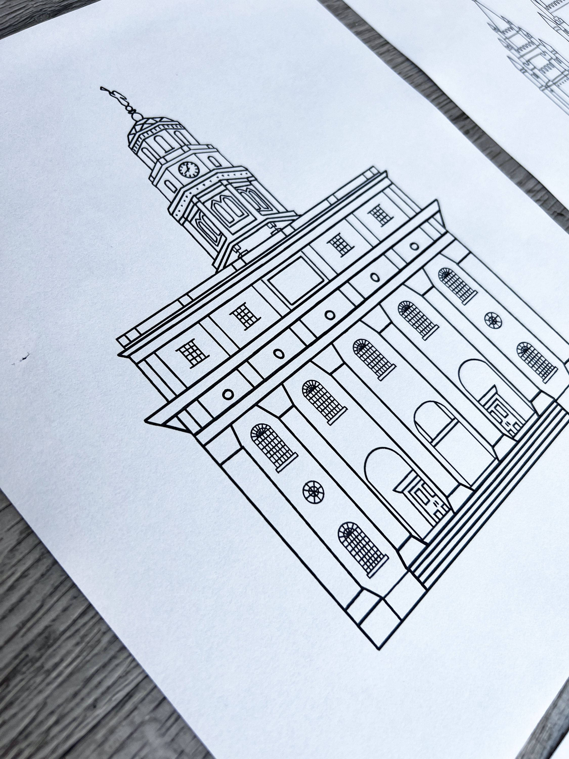 Nauvoo Temple LDS Coloring Pages | LDS Conference | General Conference ...