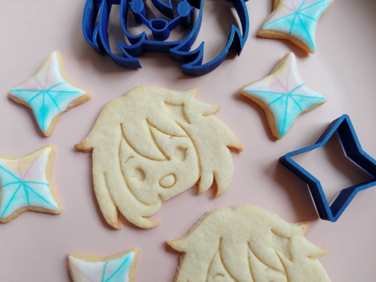 Genshin Impact Paimon & Primogems 3D printed cookie cutter Etsy