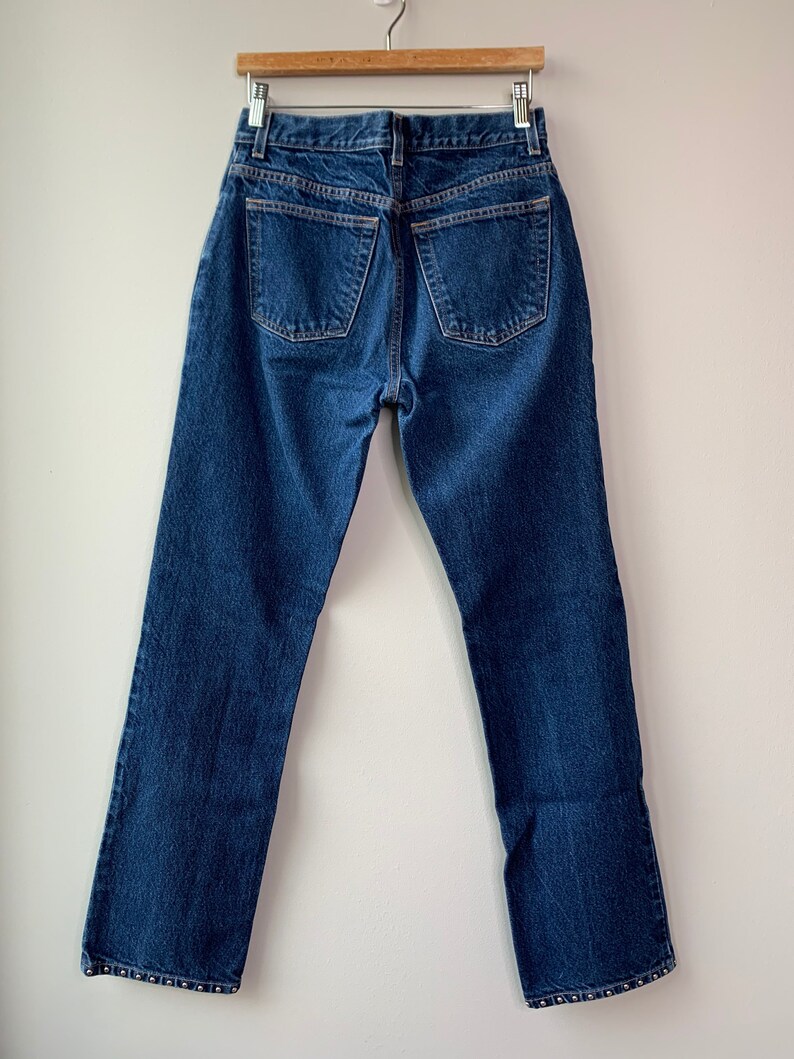 90s Studded Dark Wash Gap Jeans Bootcut Size 6R