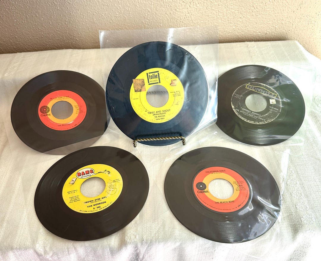 Vintage 45 RPM Records Lot of 5 - Etsy