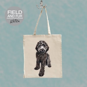 Labradoodle Tote Shopping Bag
