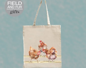 Chicken Tote Shopping Bag