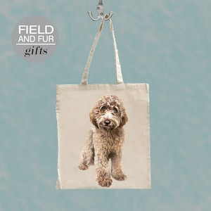 Labradoodle Tote Shopping Bag