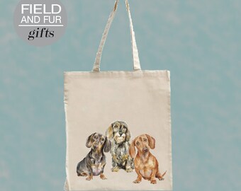 Dachshund Tote Shopping Bag