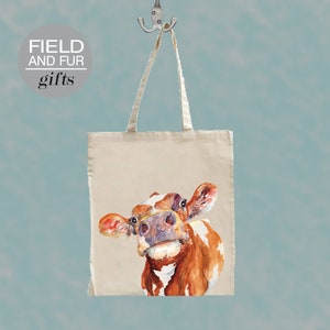 Holstein Cow Tote Shopping Bag
