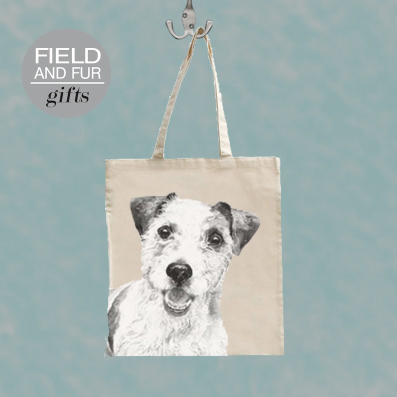 Jack Russell Terrier Tote Shopping Bag