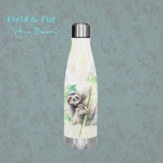 Sloth Insulated Water Bottle Keeps Your Drink Hot or Cold - Etsy UK