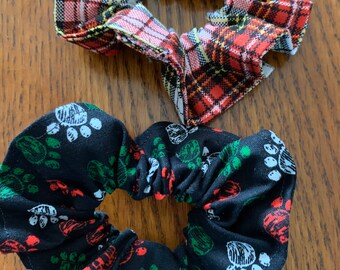 Christmas Scrunchies ... Wrist Accessories