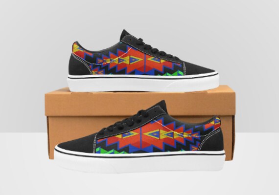 Native american print best sale shoes