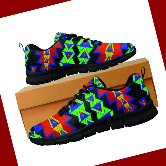 Native american print shoes best sale