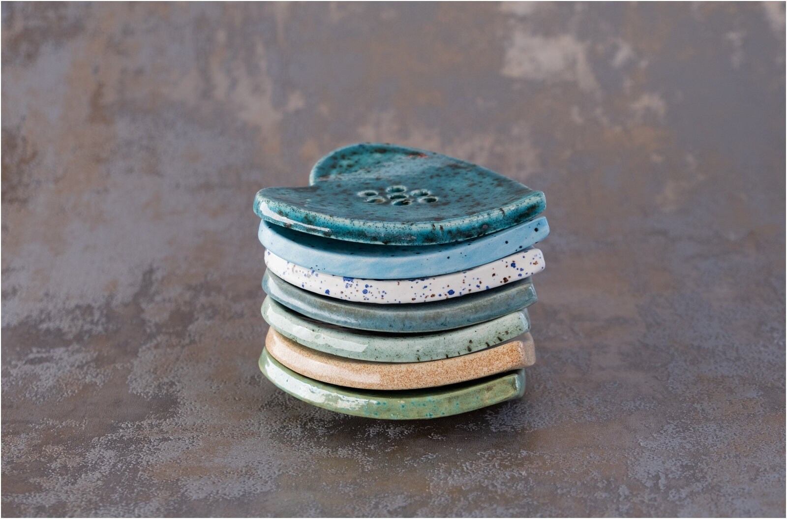 Porte-Savon Coloré Pour Cœur - Chaîne Côtière