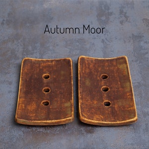 Autumn Moor is a strong depiction of the colours of this season. Browns, oranges, yellows and greens.