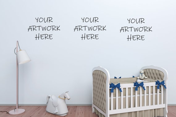 Baby Room Mockup Interior Mockup Poster Mock Up Product Etsy
