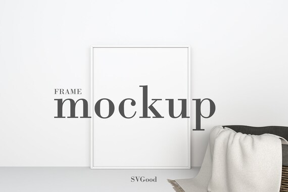 White Frame Mockup 8x10 Frame Mockup Styled Frame Mockup Etsy