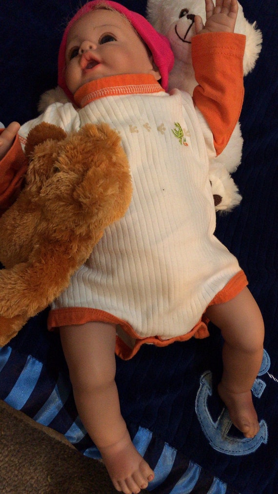 60 00 Full Price 16 Inch Caucasian Baby Boy With Beautiful Etsy