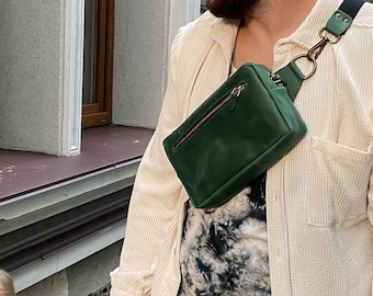 Mens small crossbody bag on sale