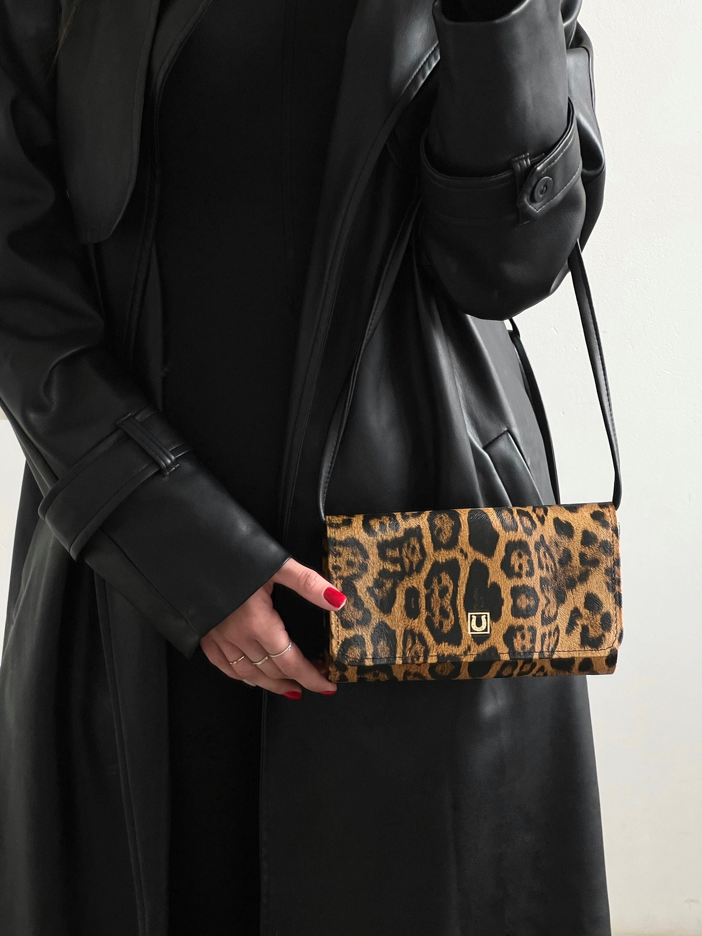 Small leopard purse hotsell