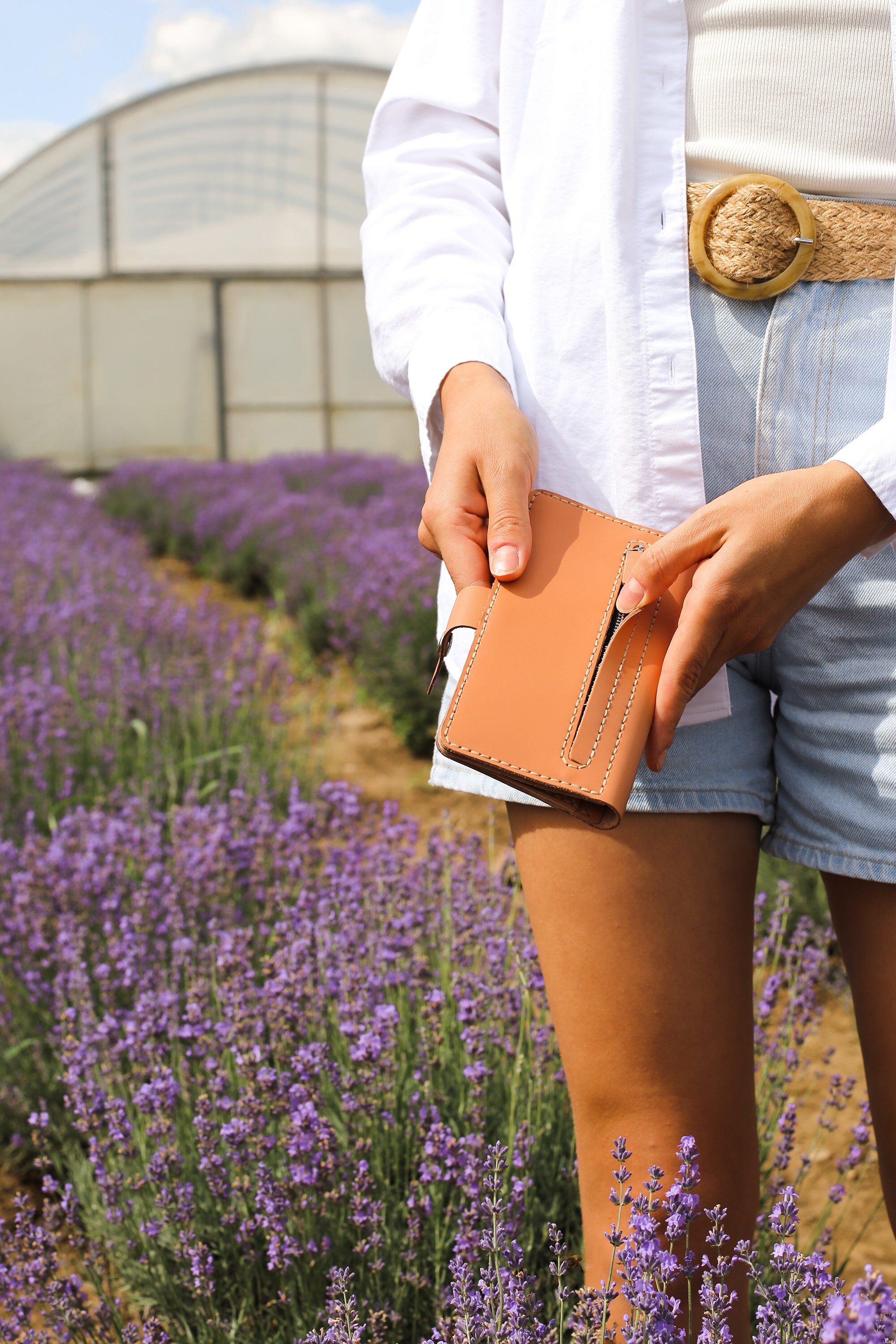 Women's Summer New Bright Leather Wallet