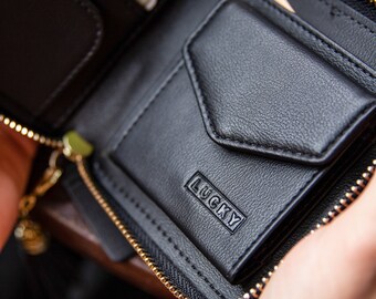 Wallet Womenwomens Walleteco Leather Wallet Womenbifold - Etsy
