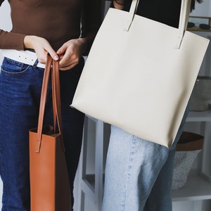 Tote Bag Women,Eco Leather Tote Bag,Eco Leather Shopper Bag,Big Shopper Bag Women,Women's Bag,Faux Leather Bag For Woman,Mother's Day Gift imagem 2