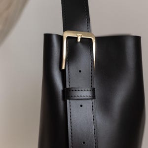 Vegan Leather Shoulder Bag, Eco Leather Hobo Bags for Women, Women's Shopper Bag like Gift, Big Shopper Bag, Handmade Tote Bag Aesthetic image 10